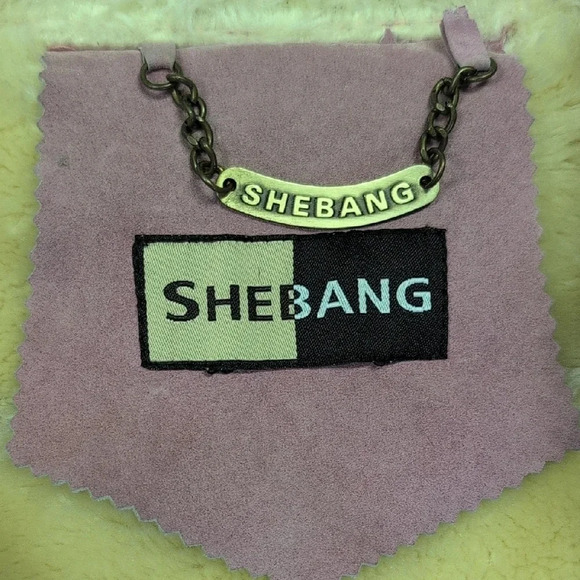 Shebang - VINTAGE Y2K Pink Shearling 100% Leather Bomber Jacket! - Picture 3 of 6